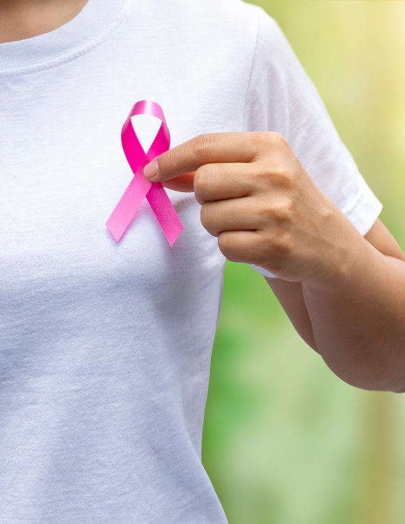 ruban rose de lutte contre le cancer