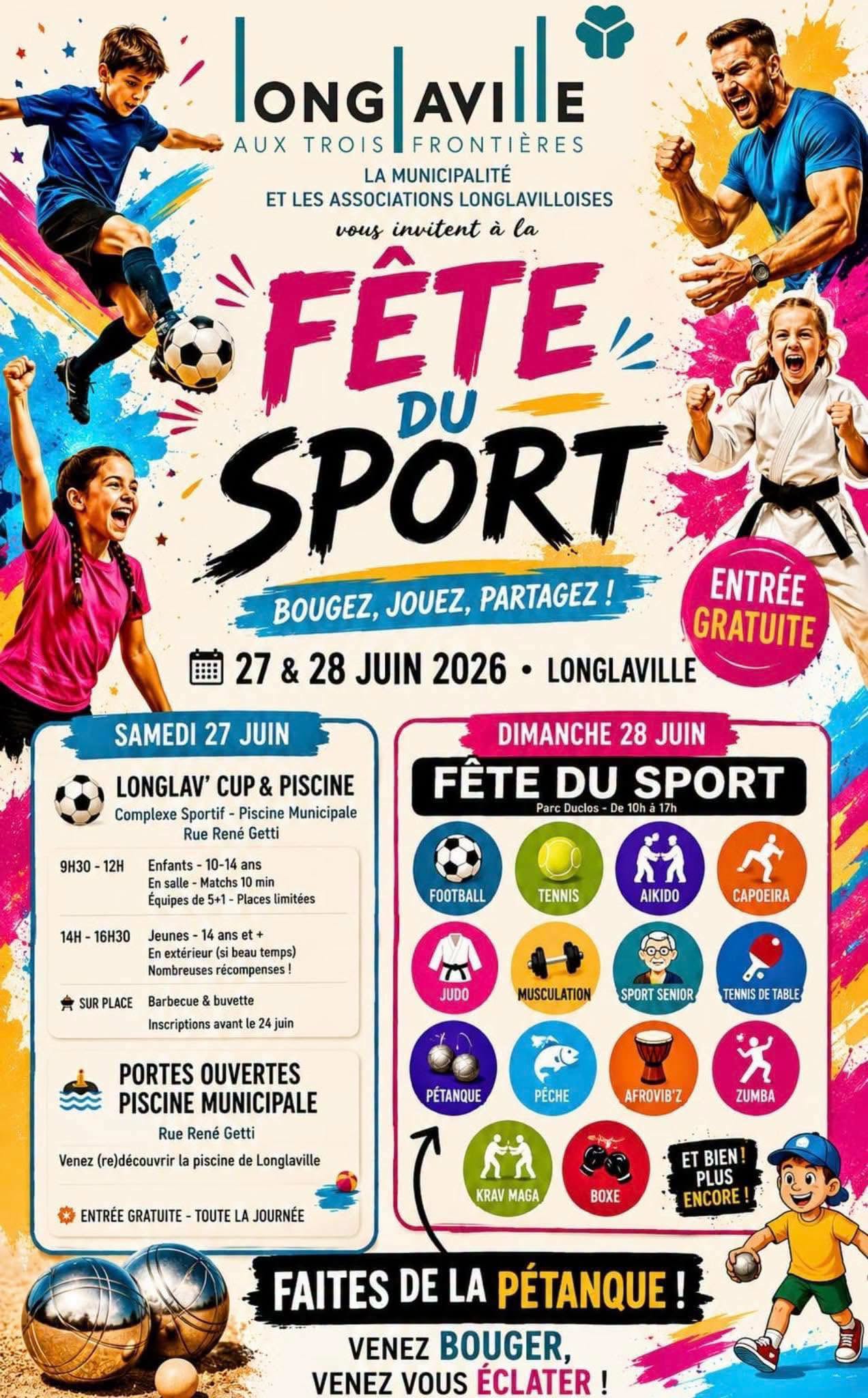27-06-2026 – Fête du sport – Longlaville